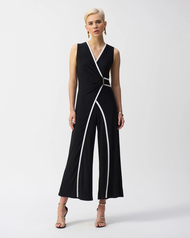 Silky Knit Culotte Jumpsuit
