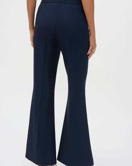 Lux Twill Flared Pull-On Pants