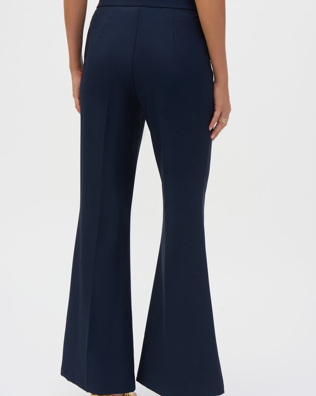 Lux Twill Flared Pull-On Pants