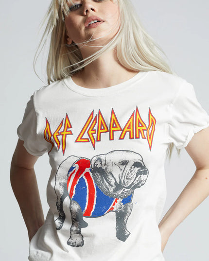 Def Leppard Bulldog Graphic Tee