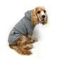 Gray Milltown Brand Mackinac Island Dog Hoodie