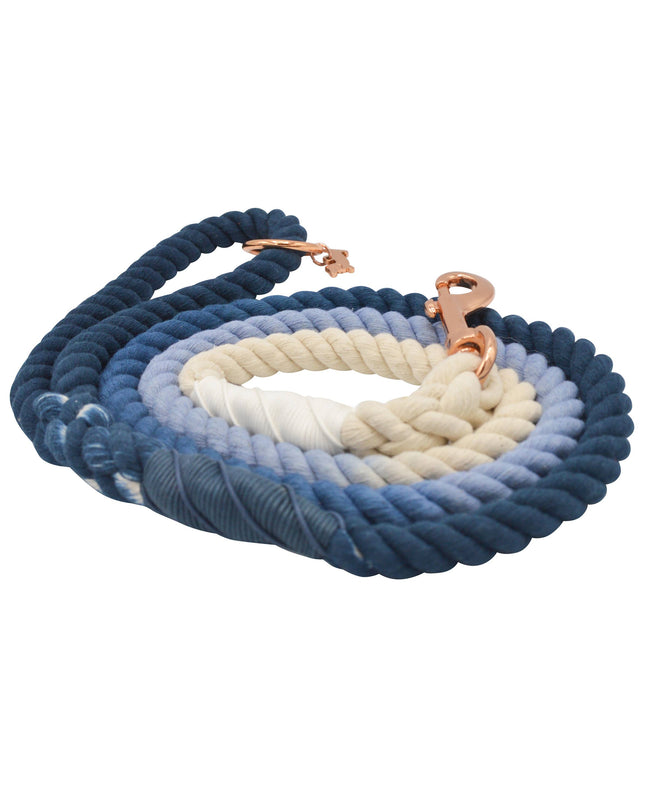 Dog Rope Leash - Ombre Blue