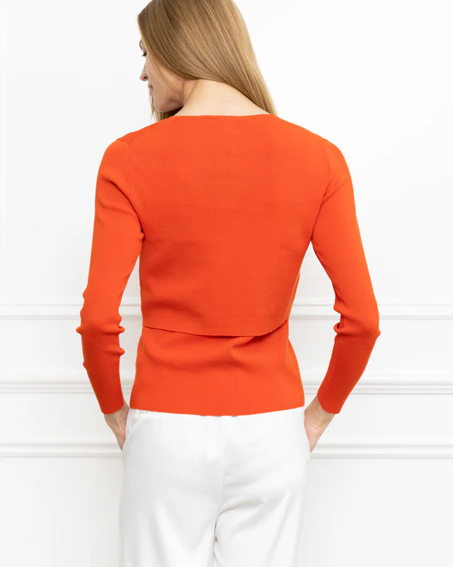 Flower Emb Cardigan