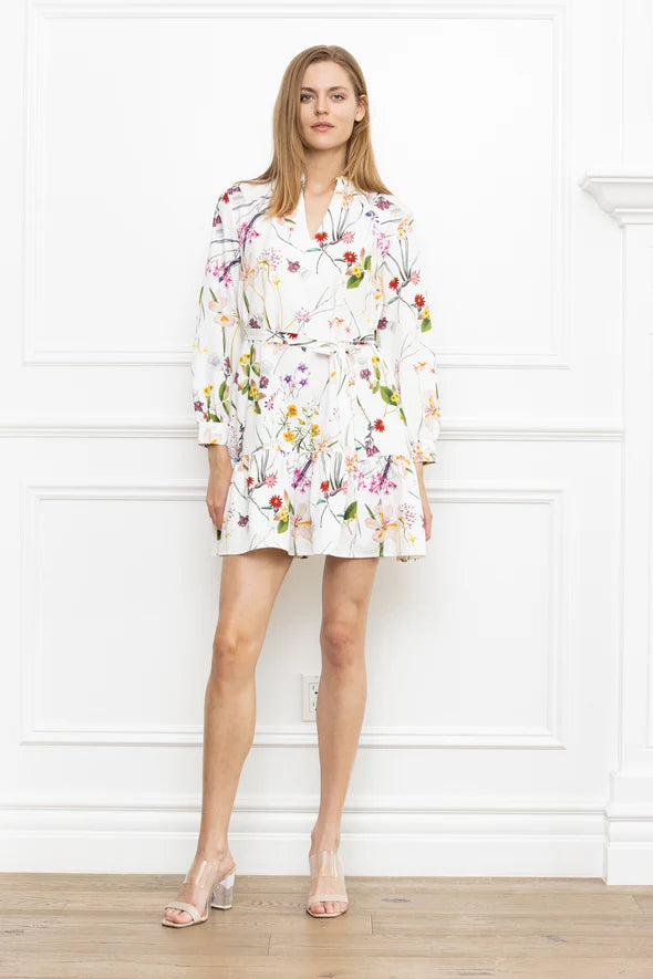 Print Shirt Dress