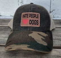 Hate People Heart Dogs