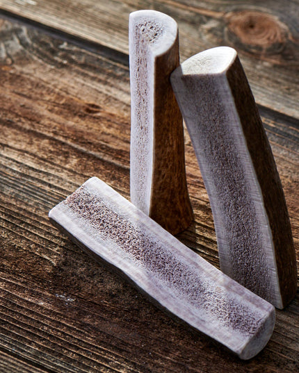 Elk Antler Large Split Dog Chew - Bagged