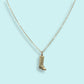 Cowgirl Boot Necklace: 18 Inch
