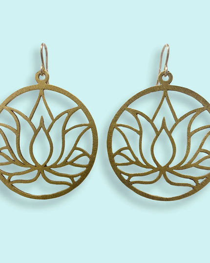 Lotus Earrings