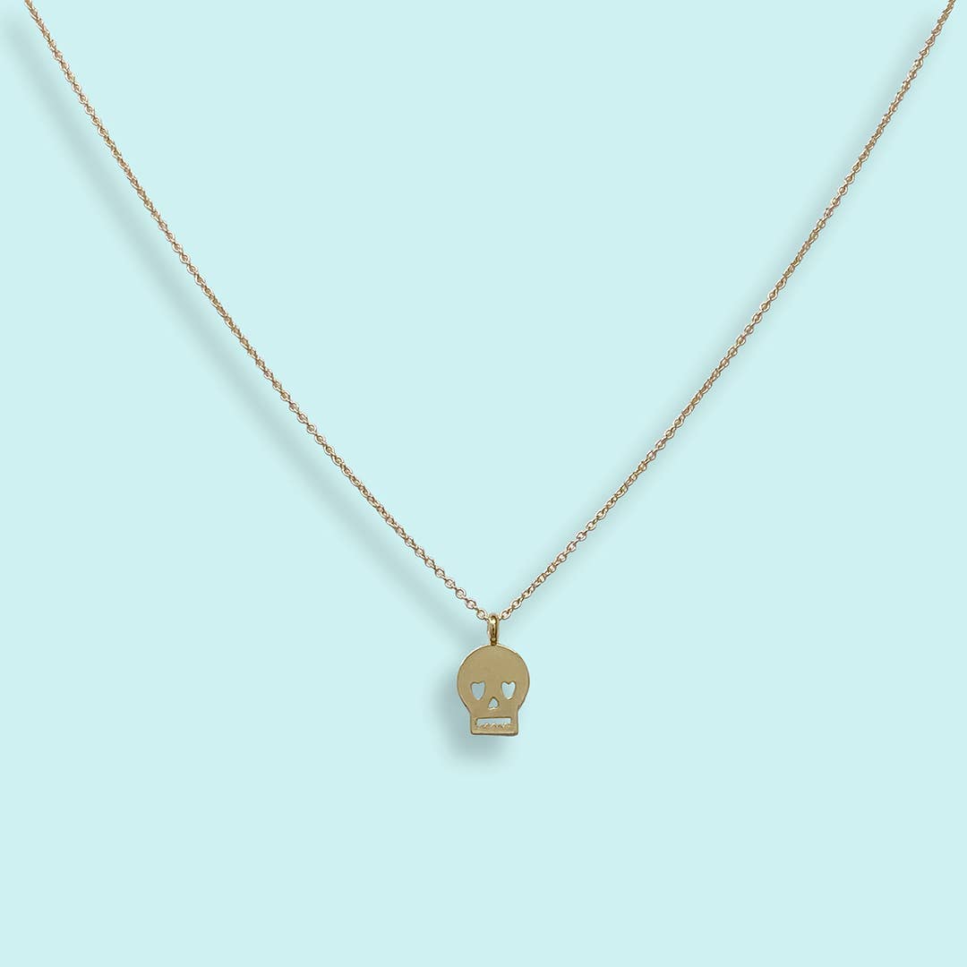 Sweet Skull Necklace: 18 Inch