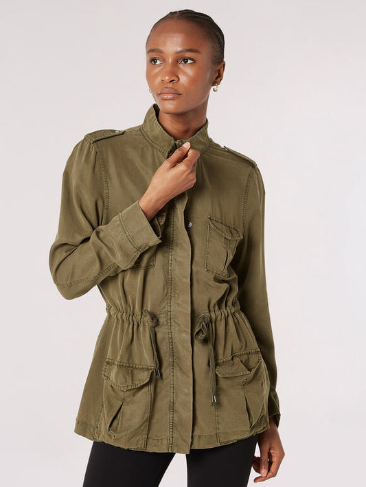 Apricot Military Jacket