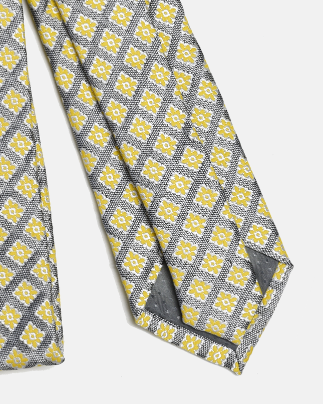 Yellow Foulard Tie