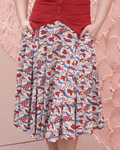 The Catalina Skirt - Mushroom