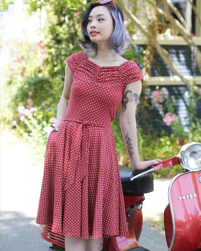 The Venice Dress - Polka Dot