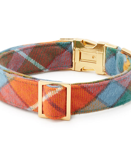 Buchanan Plaid Flannel Fall Dog Collar
