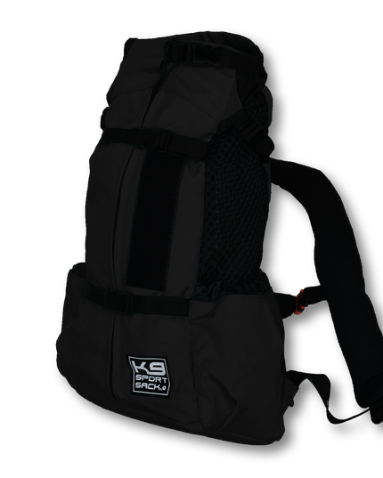 K9 Sport Sack® Air 2: Jet Black / Large (20"-23" from collar to tail)