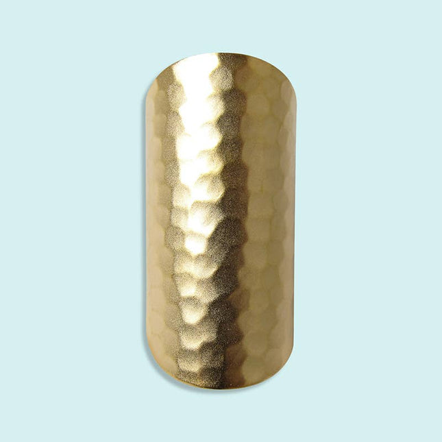 Gold Cigar Band Ring: Carded
