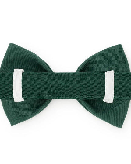 Fall Foliage Embroidered Dog Bow Tie