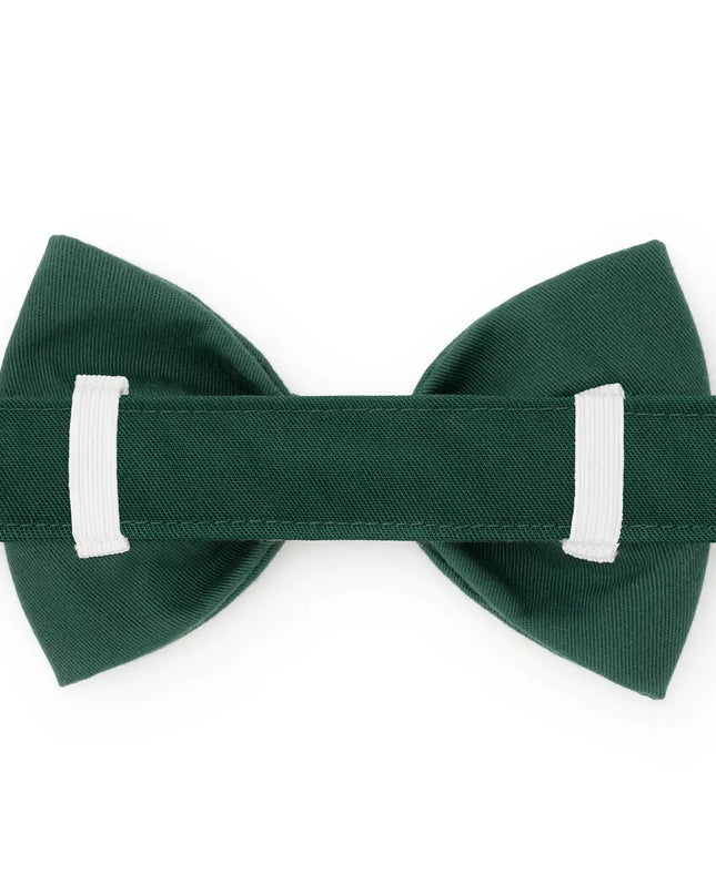 Fall Foliage Embroidered Dog Bow Tie