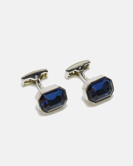 Blue Zircon Cufflink