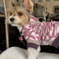 Bamboo Mackinac Island  Dog Hoodie Pink Camouflage