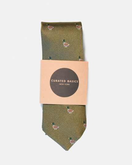 Mallard Duck Tie: Duck