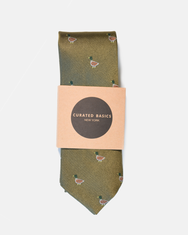 Mallard Duck Tie: Duck