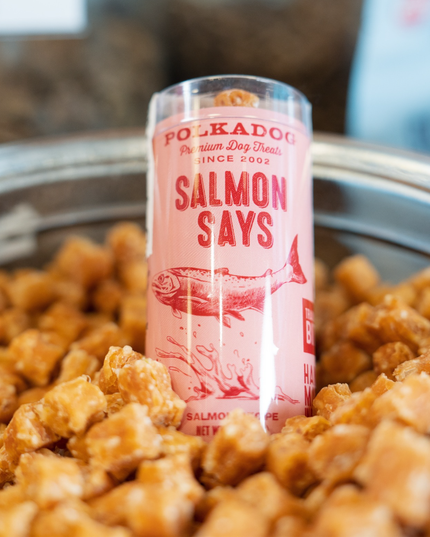 Mini Tube: Salmon Says, Training Bits - 2oz - Dog Treats