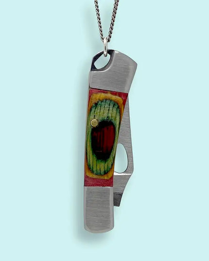 Rainbow Wood Knife