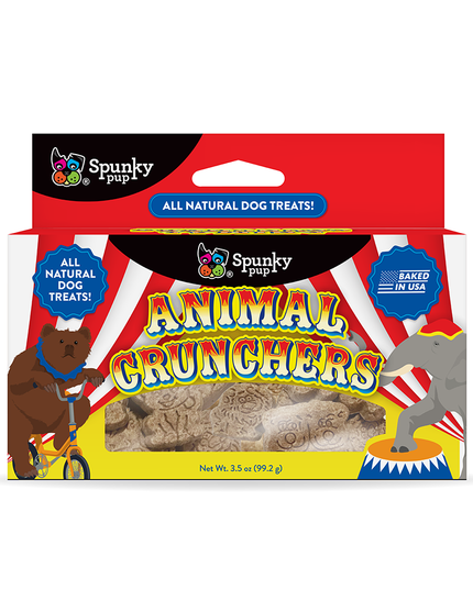 Animal Crunchers - Peanut Butter Dog Treats