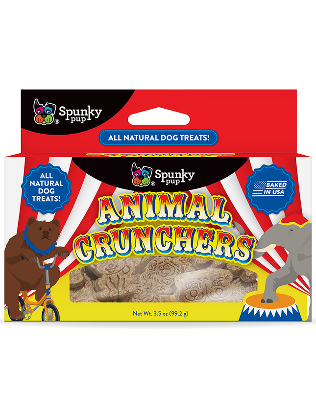Animal Crunchers - Peanut Butter Dog Treats