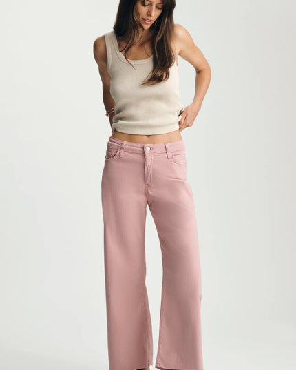 Paloma Wide Leg Jeans Mid Rise | Wild Rose Flex Blue