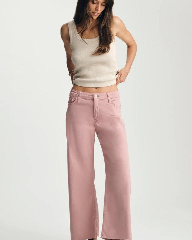 Paloma Wide Leg Jeans Mid Rise | Wild Rose Flex Blue