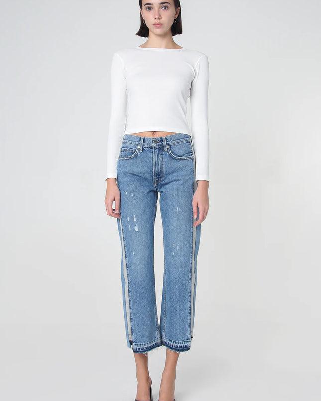 Remastered Upcycled Crop Straight