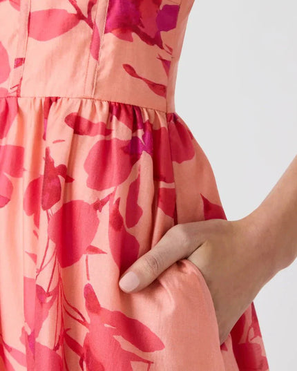Gwen Dress Burnt Coral