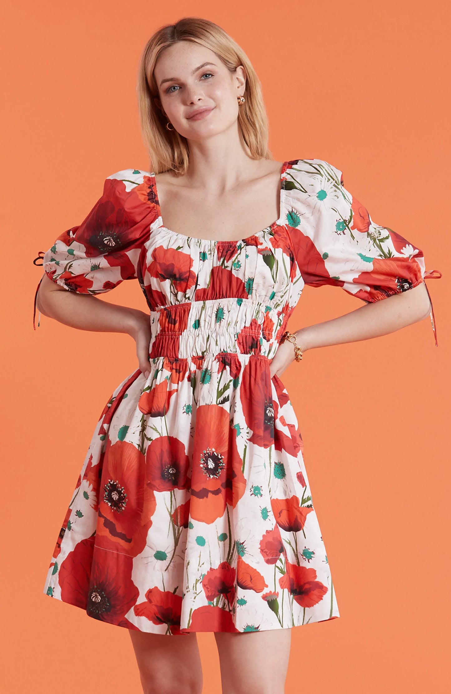 Dierdre Poppy Dress