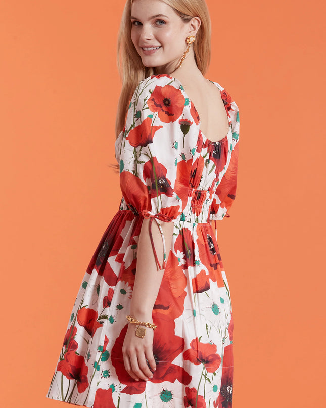 Dierdre Poppy Dress