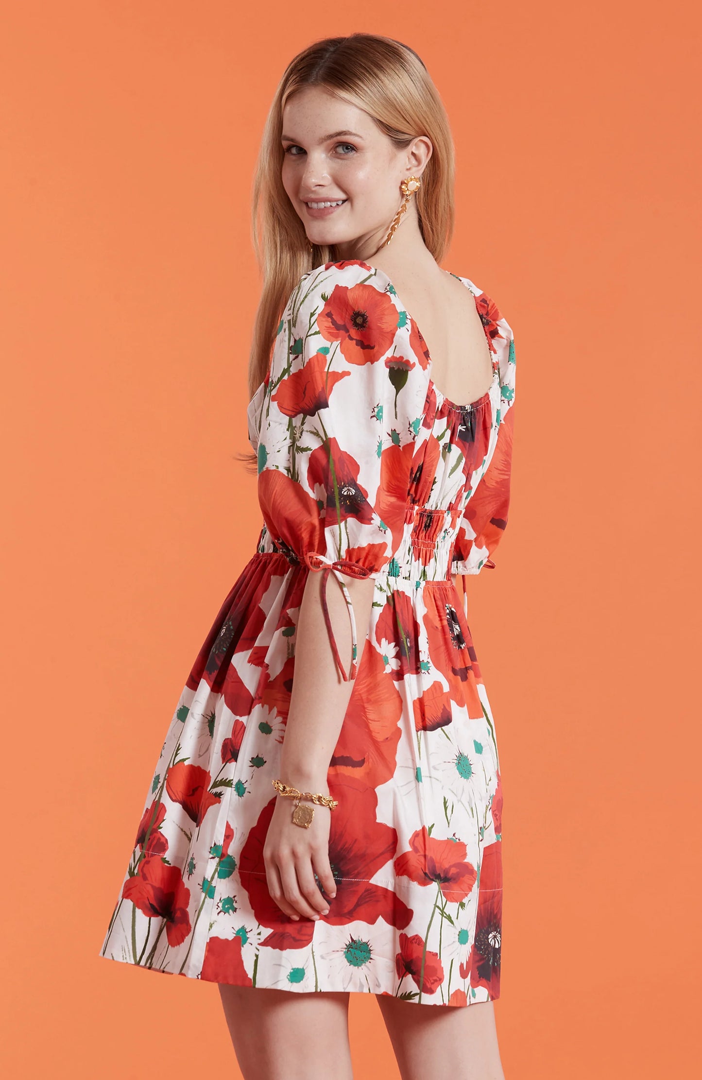 Dierdre Poppy Dress