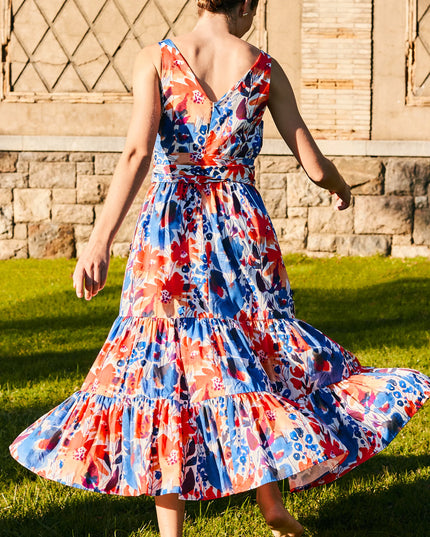 Yvette Crossover Maxi Dress