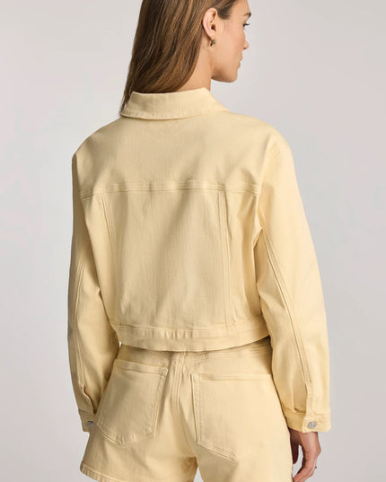 Harmony Denim Jacket Lemon Denim