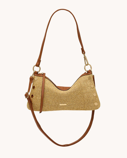 Kyle Cocoa Raffia/Gold SM