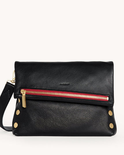 VIP med Black/Brushed Gold Red Zip