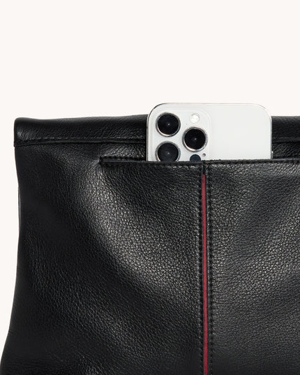 VIP med Black/Brushed Gold Red Zip
