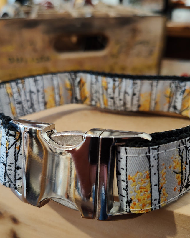 Birch Black Webbing