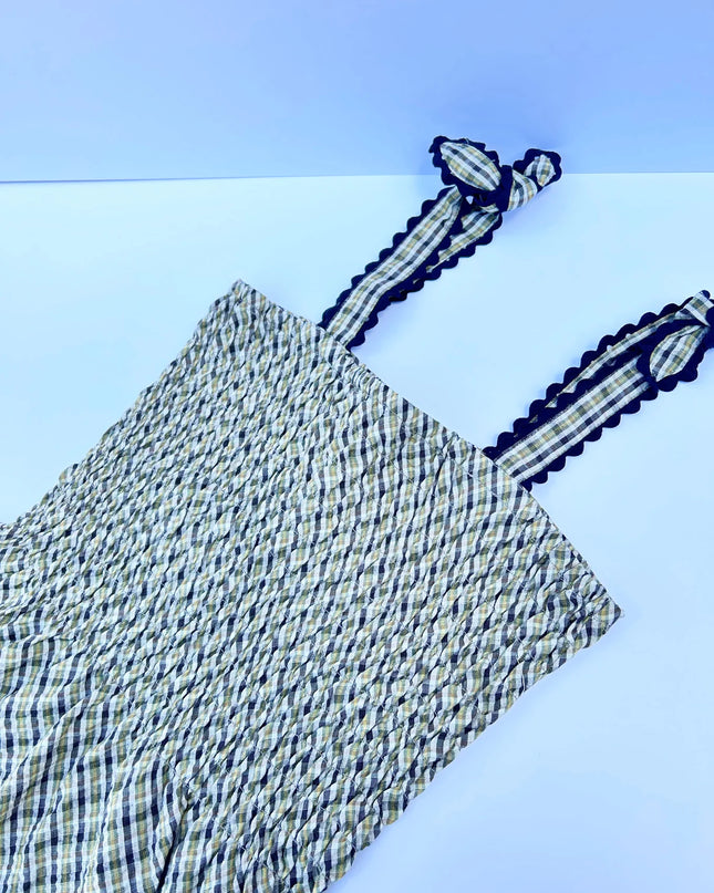 HOYA - Organic Cotton Summer Check Dress