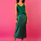 Slip Skirt Green