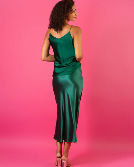 Slip Skirt Green