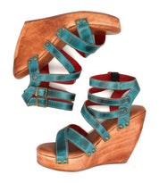 Juliana II Artic Teal Rustic
