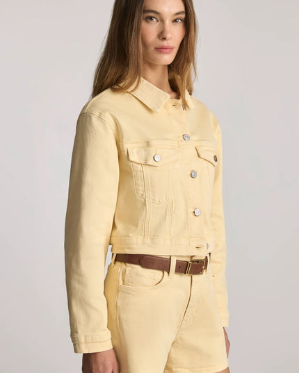 Harmony Denim Jacket Lemon Denim
