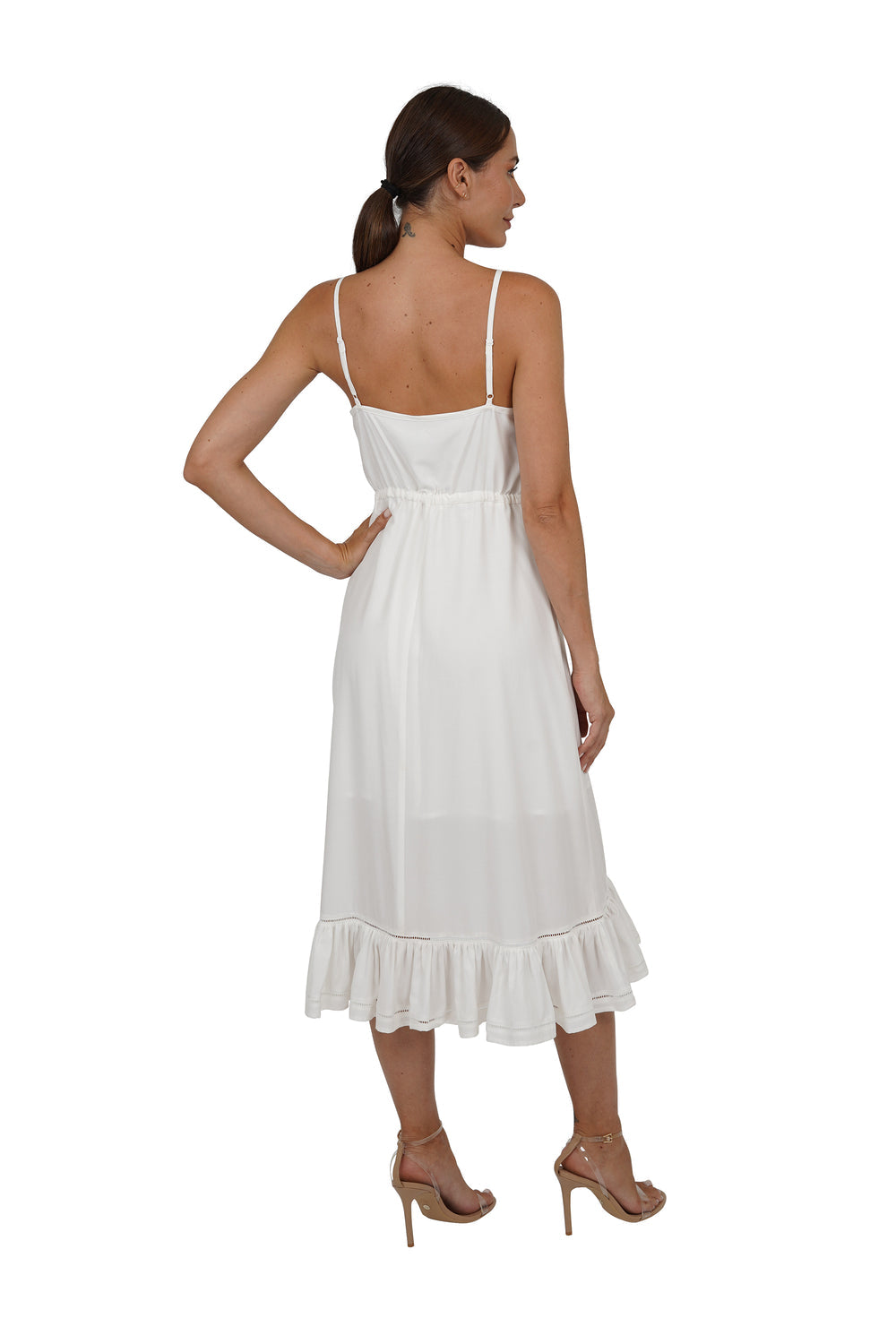 Denise Dress White