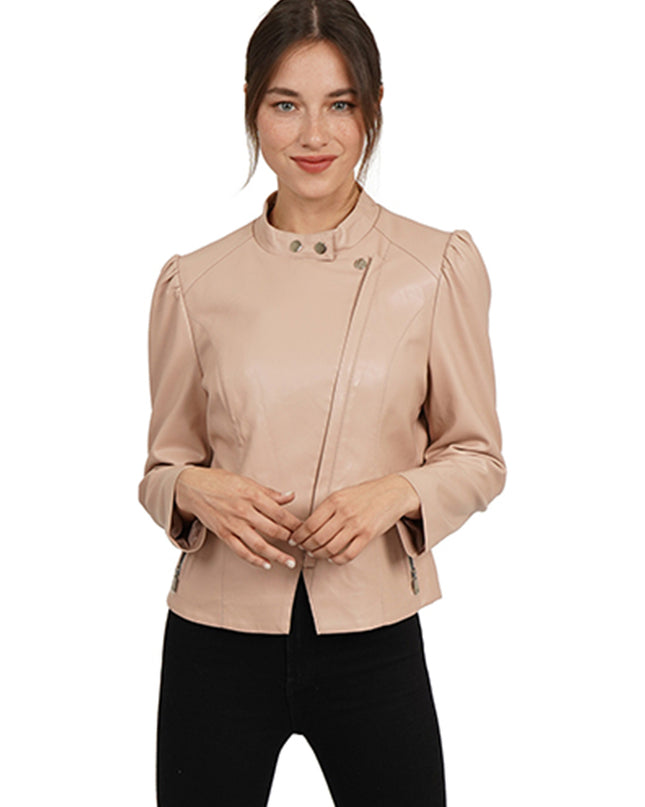 Blush Vegan Bomber